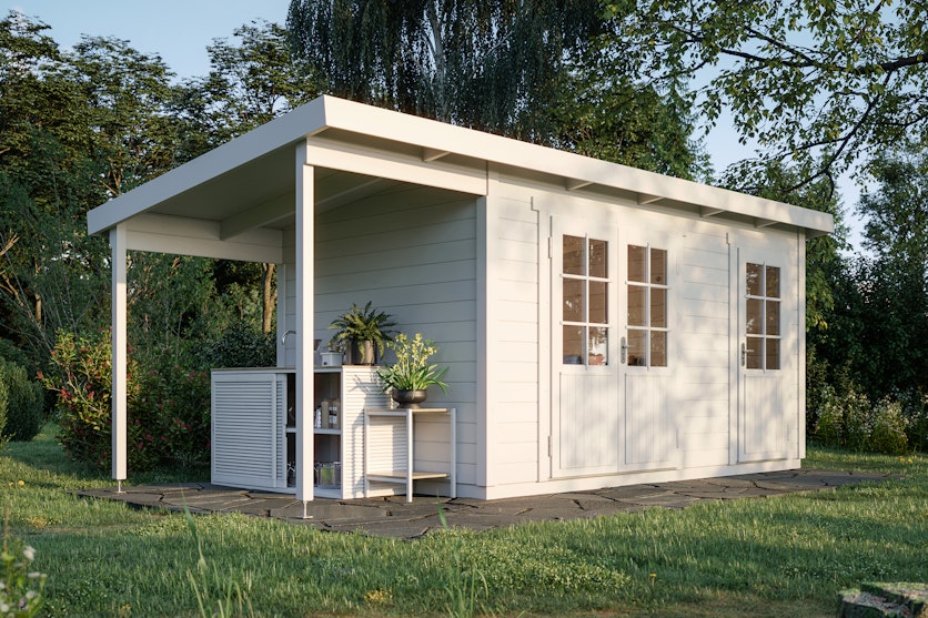 Storage Shed Margareta timber building exterior
