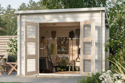 Polhus Storage Shed Hugo 6m² Double Door