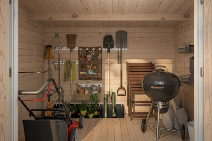 Polhus Storage Shed Hugo 6m² Double Door