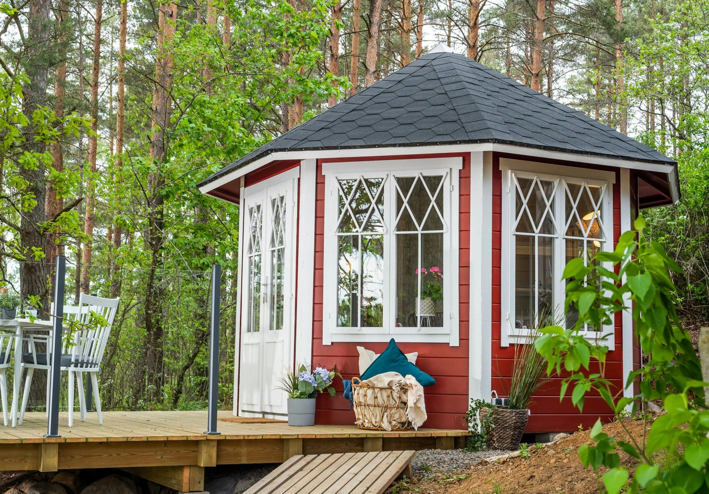 Gazebo Carmencita with 4 windows