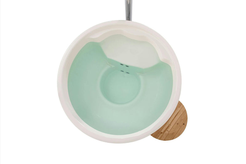 6-8 Person Wood-Fired Hot Tub | Fibreglass & Timber | Circulation Stove Included