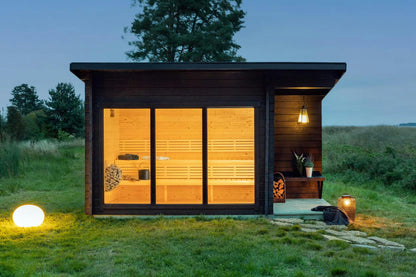 Sauna Hannu 10.5m² Timber Cabin 6-8 Person