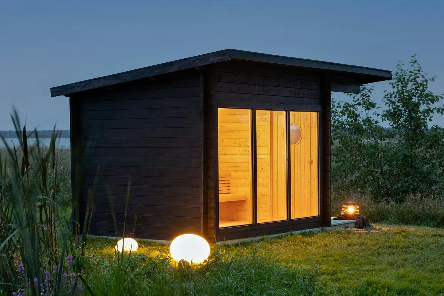Sauna Hannu 10.5m² Timber Cabin 6-8 Person