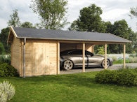 Carport Krister with Storage Shed – 7m² Storage