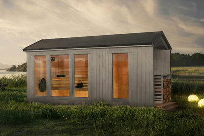 Sauna Irma exterior garden sauna