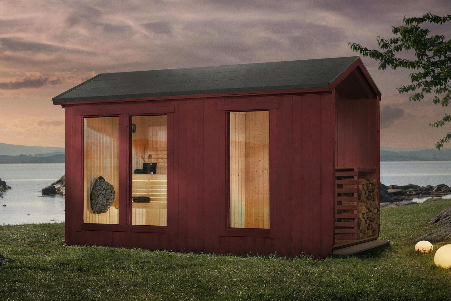Sauna Anja exterior modern design