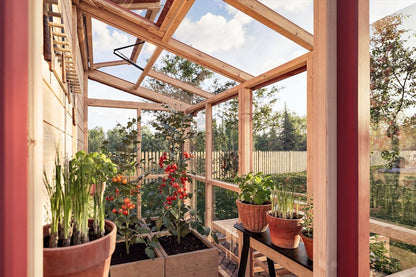 Ernst Greenhouse & Shed Combo | Polhus Timber 7.5m²