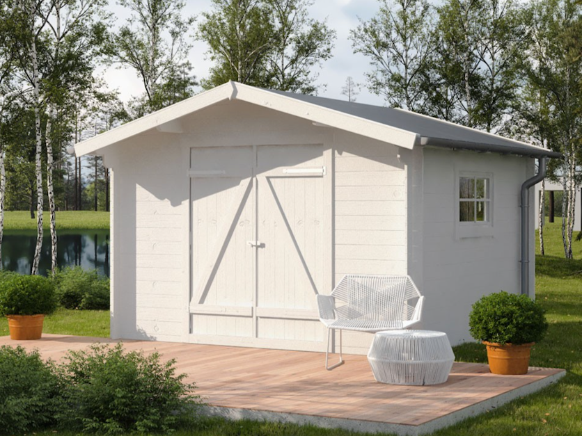 Storage Shed Berit 10m2 garden building exterior