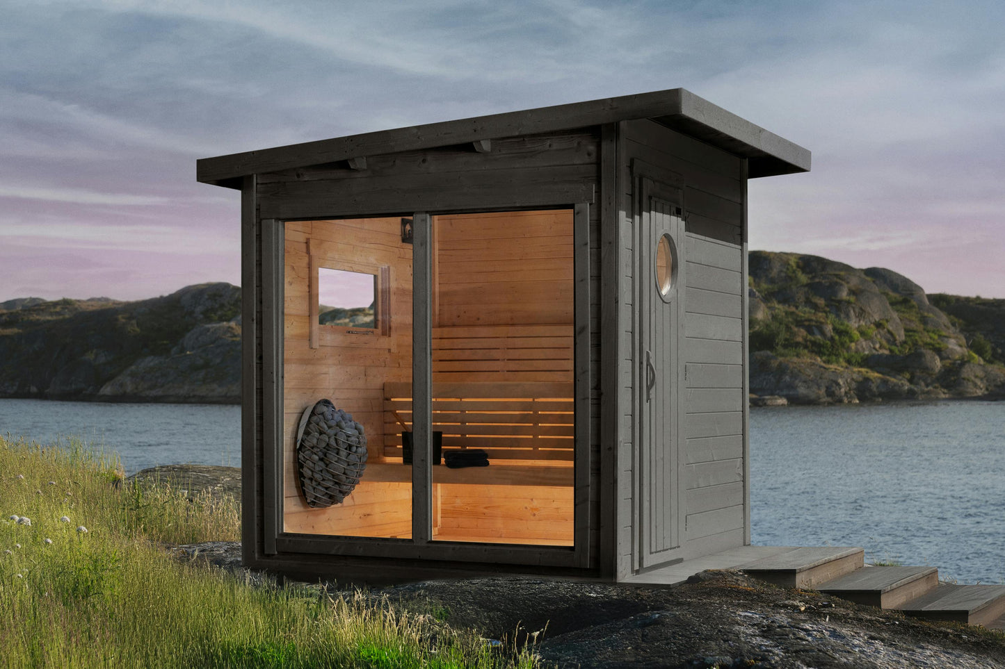 Sauna Minna Modern Garden Sauna 4-6 Person