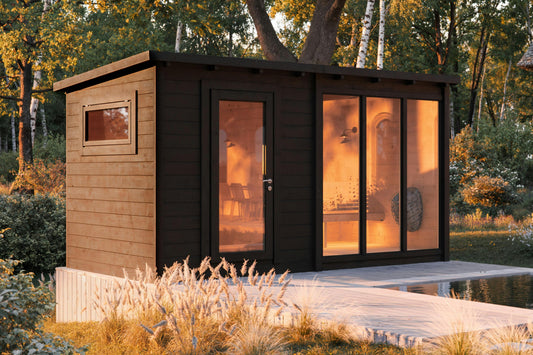 Sauna Kiira exterior with changing room