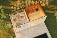 Sauna Tuuli | Polhus 9m² Spruce Sauna with Veranda