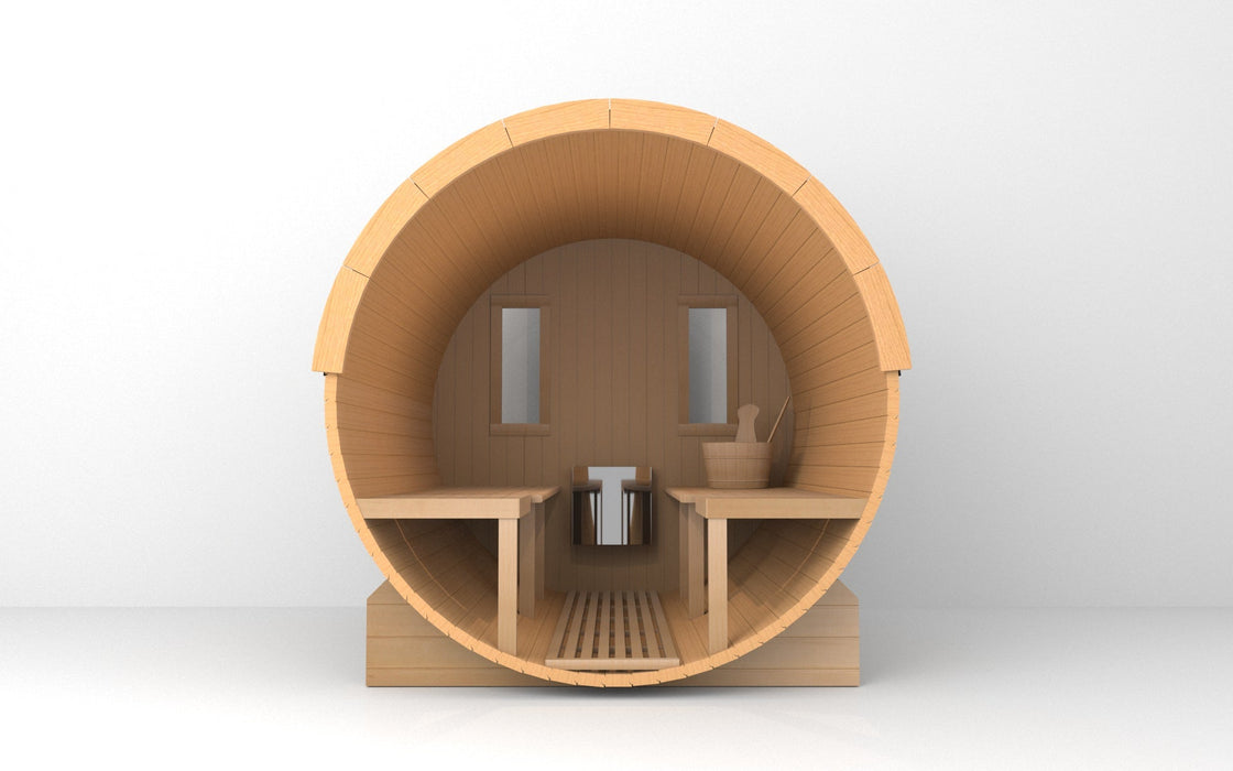 SAUNAONES® Barrel Sauna Serenity Nature Air 1