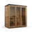 SaunaSupply Ella II Cube Thermowood Sauna - 3-4 person