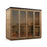 SaunaSupply Ella III Cube Thermowood Sauna - 4 person