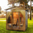 SAUNAONES® Far Infrared Outdoor Harmony Sauna Room