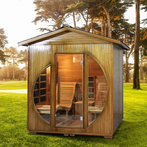 SAUNAONES® Far Infrared Outdoor Harmony Sauna Room