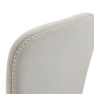 Cobham Grey Dining Chair side view