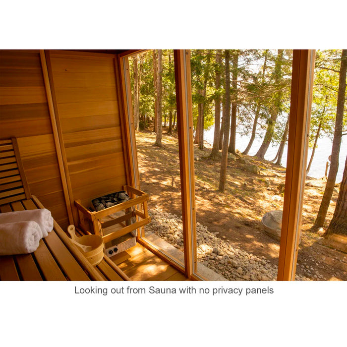 SAUNAONES® Square Sauna Minimalist Refresh 2