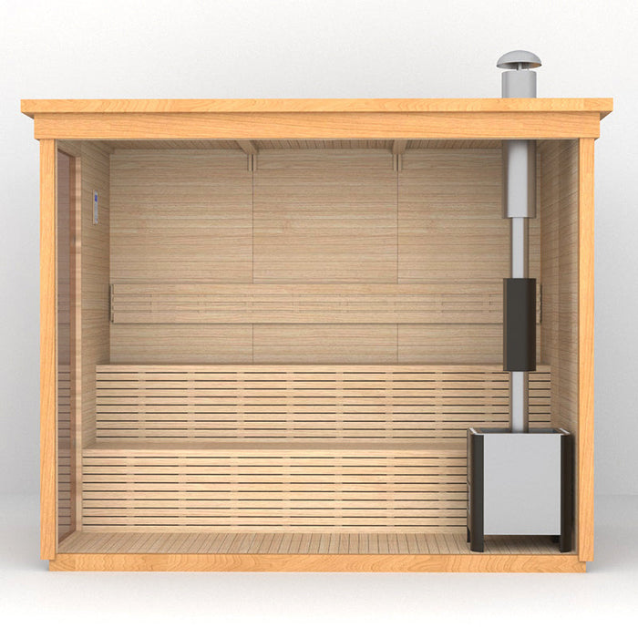 SAUNAONES® Square Sauna Minimalist Refresh 2