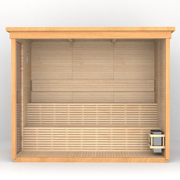 SAUNAONES® Square Sauna Minimalist Refresh 2