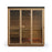 SaunaSupply Ella II Cube Thermowood Sauna - 3-4 person