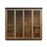 SaunaSupply Ella III Cube Thermowood Sauna - 4 person