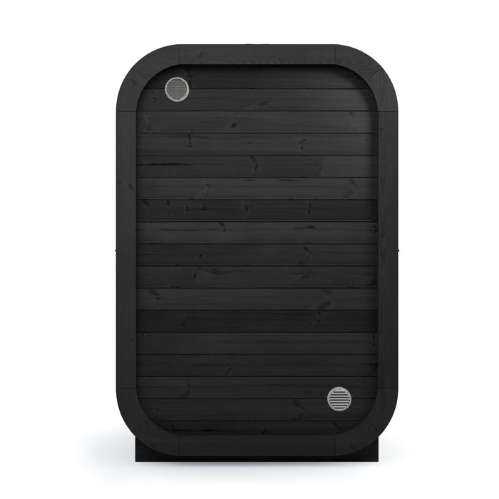 SaunaSupply ULLA Thermowood Outdoor Sauna (Custom Door) - 2 Person