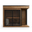 SaunaSupply AAPO Thermowood Outdoor Sauna & Shower (with roofing material) - 4 Person