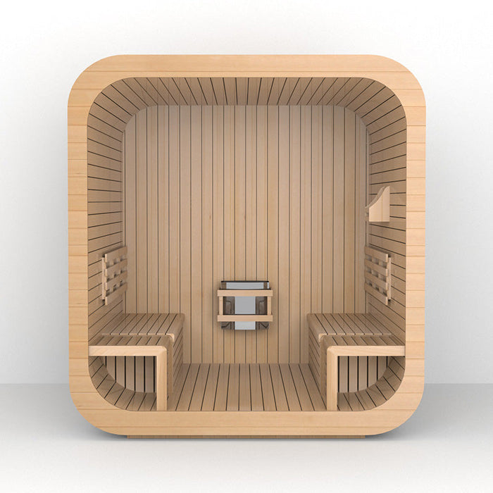SAUNAONES® Square Sauna Minimalist Refresh 1