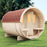 SAUNAONES® Barrel Sauna Serenity Nature Air 1