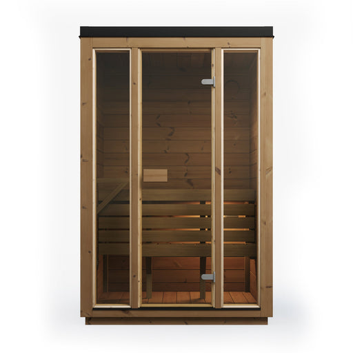 SaunaSupply Ella Cube Thermowood Sauna - 2 person