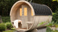 SAUNAONES® Barrel Sauna Serenity Nature Air 1