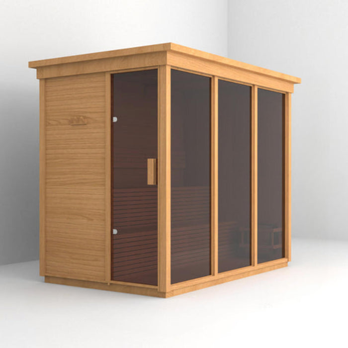SAUNAONES® Square Sauna Minimalist Refresh 2