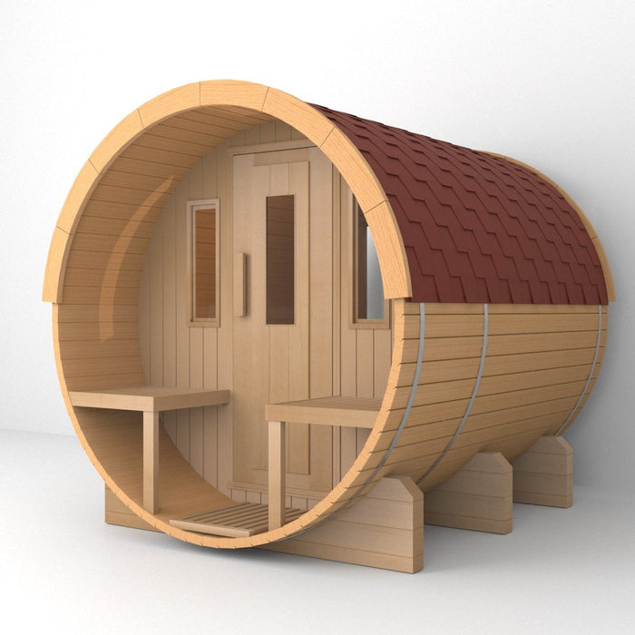 SAUNAONES® Barrel Sauna Serenity Nature Air 1