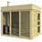 4 Person Traditional Outdoor Sauna Cube