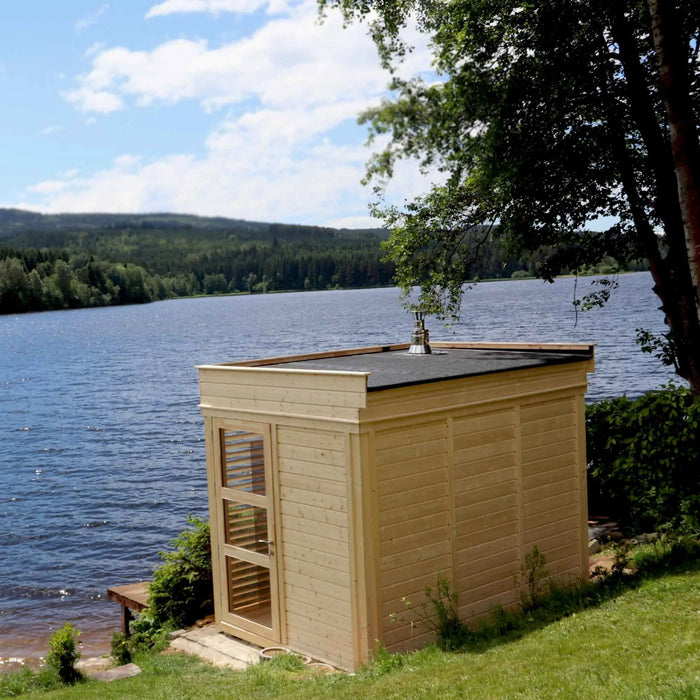 4 Person Traditional Outdoor Sauna Cube
