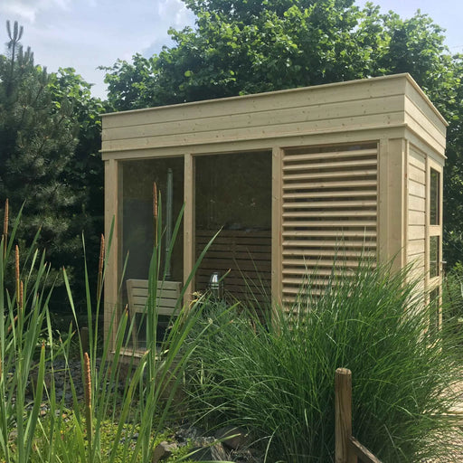 4 Person Traditional Outdoor Sauna Cube