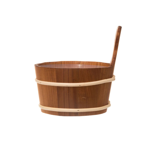 4 Living Sauna Bucket Heat Treated Alder 4 Litre