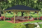 Large Timber Gazebo Ultimo 4.4m x 6.9m