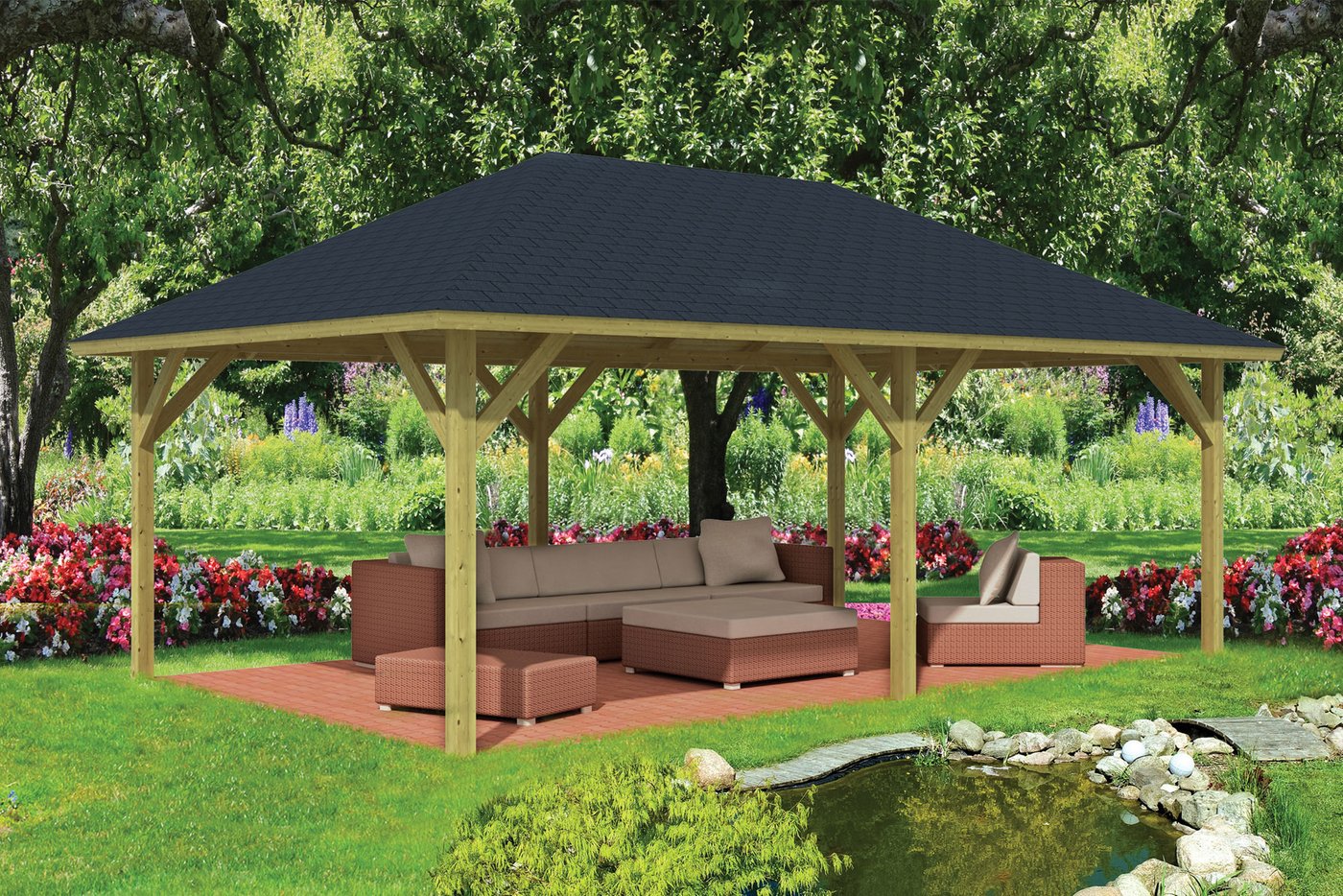Ultimo Gazebo 4.4 x 6.9m