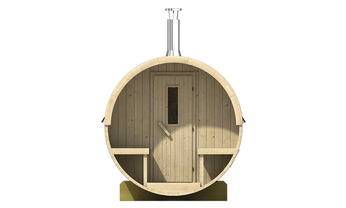 Kalle Sauna Barrel Ø2.05m x 3m
