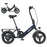 HillMiles Mile 1 36V 250W Electric Bicycle with 14-Inch Tires and 60KM Range