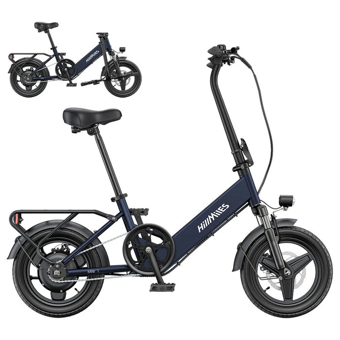 HillMiles Mile 1 36V 250W Electric Bicycle with 14-Inch Tires and 60KM Range