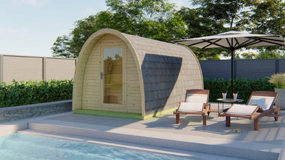 Tolva sauna pod (Spruce) – 2.25 x 4m