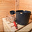 4 Person Traditional Outdoor Sauna with Lounge Room