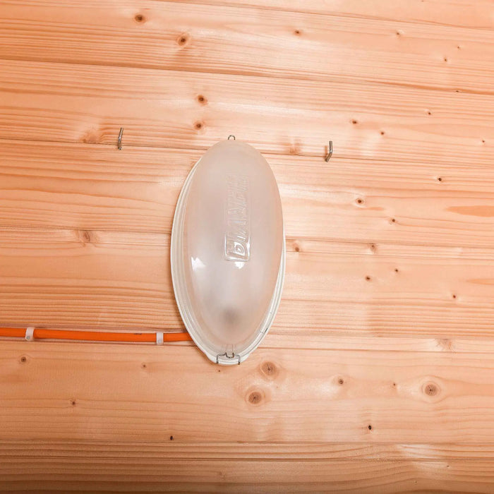 4 Person Traditional Outdoor Sauna with Lounge Room