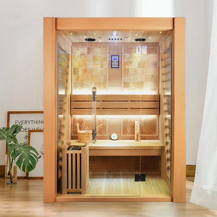 SAUNAONES® Traditional Steam Sauna Room Luxury 3