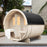 SAUNAONES® Barrel Sauna Serenity Nature Air 1