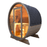 SaunaSupply KLAABU Deluxe Thermowood Outdoor Barrel Sauna - 4 People