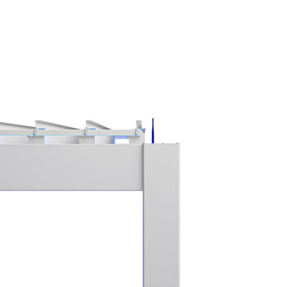 Motion Pergola — 10'×13' | White